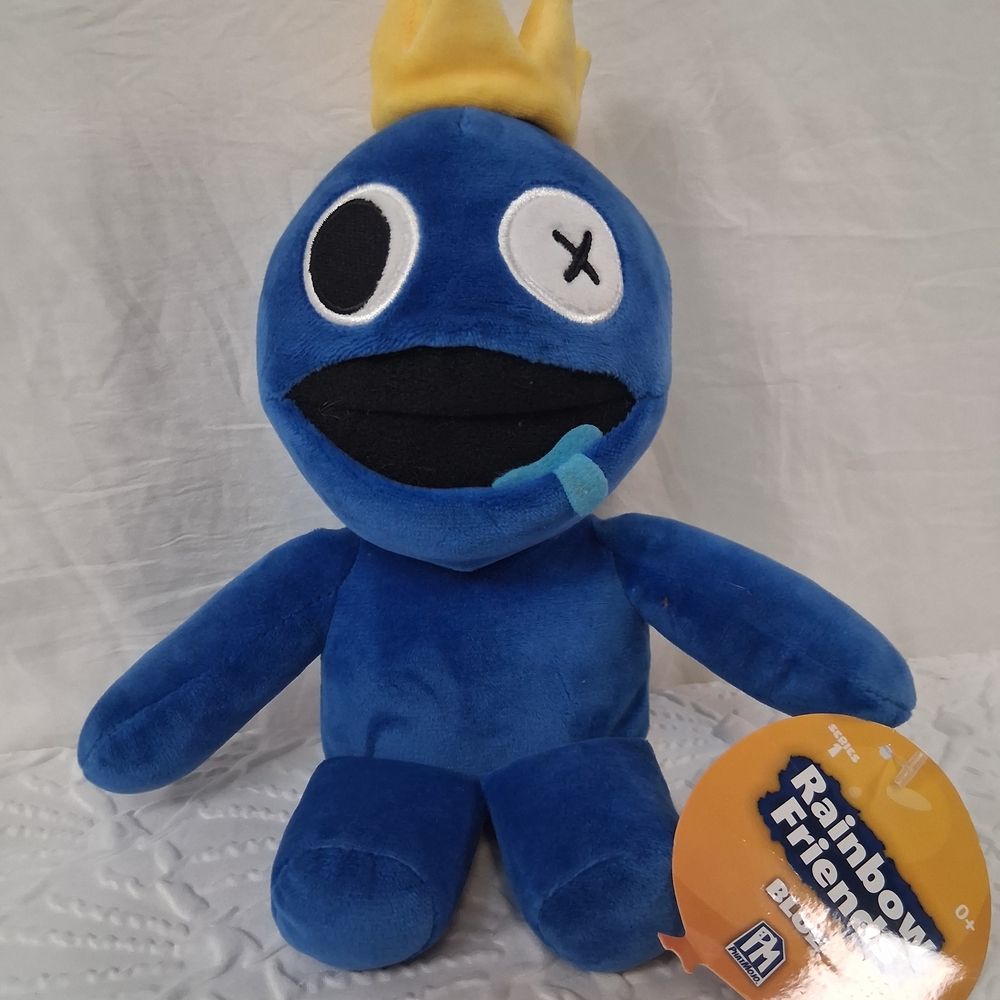 Rainbow Friends Blue Plush Toy